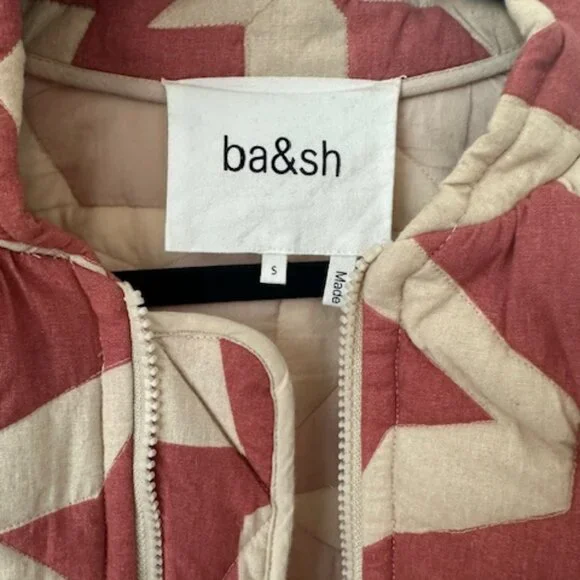 BA&SH Pacino Quilted Bomber Jacket - Picture 4 of 4